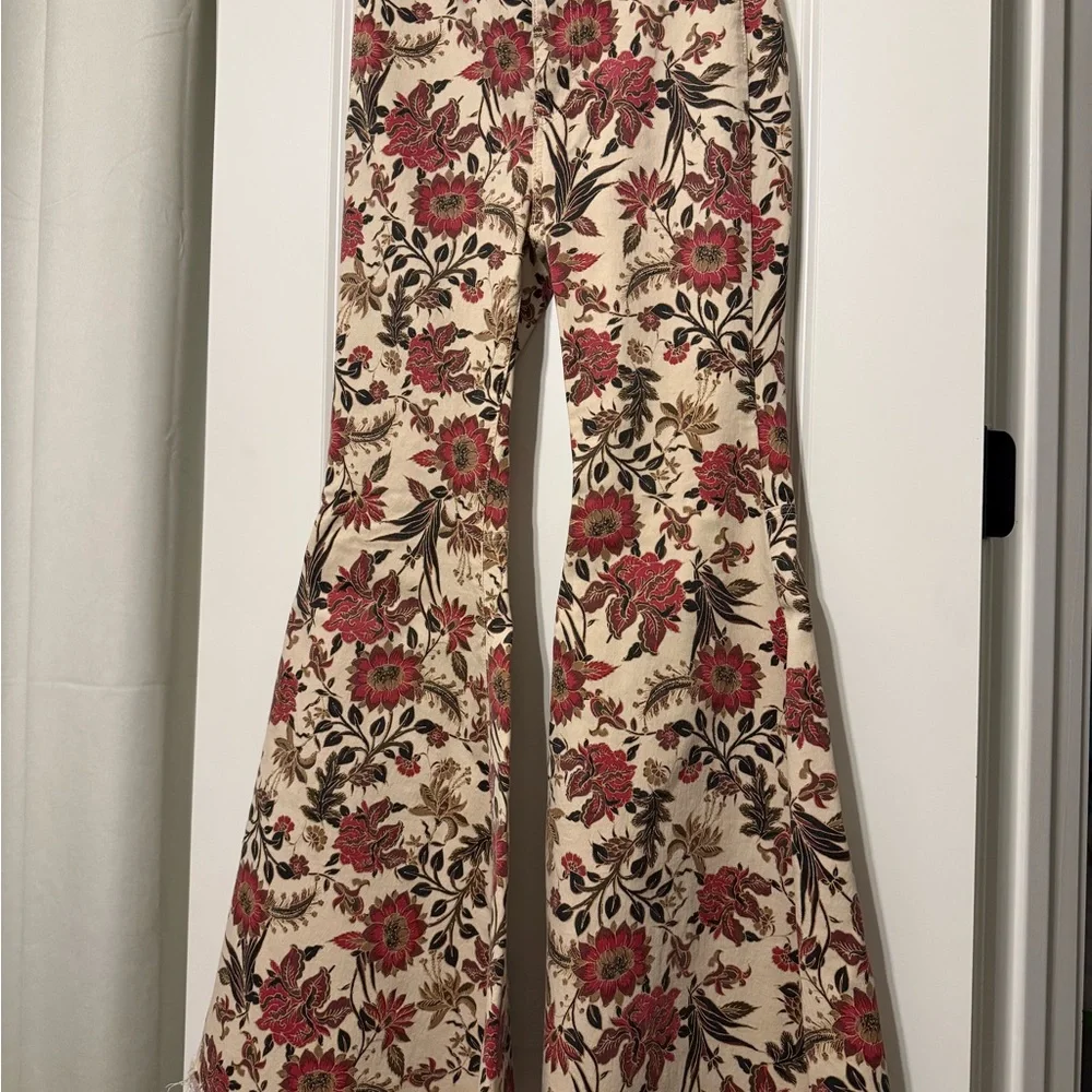 We The Free Floral Patterned Bell Bottoms - Picture 2 of 3
